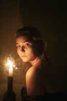 mysterious woman portrait